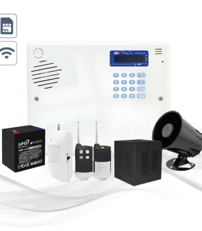 پکیج دزدگیر سایلکس با یک چشمی بیسیم با مرکز فرمان SG8-Lite