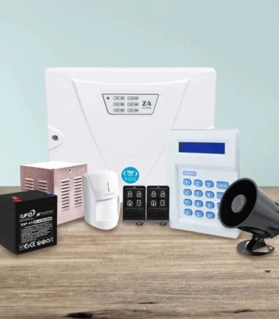 پکیج دزدگیر کلاسیک با 1 تا 4 چشمی ساده و تلفن کننده ثابت