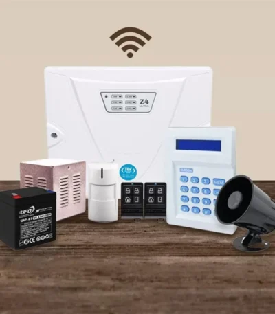 پکیج دزدگیر کلاسیک با 1 تا 4 چشمی بی سیم و تلفن کننده ثابت