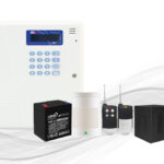 پکیج دزدگیر سایلکس با یک چشمی باسیم با مرکز فرمان SG8-Lite