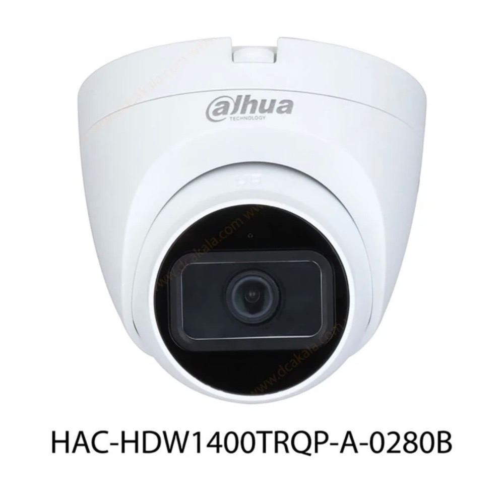 دوربین مداربسته داهوا 4 مگاپیکسل HAC-HDW1400TRQP-A-0280B